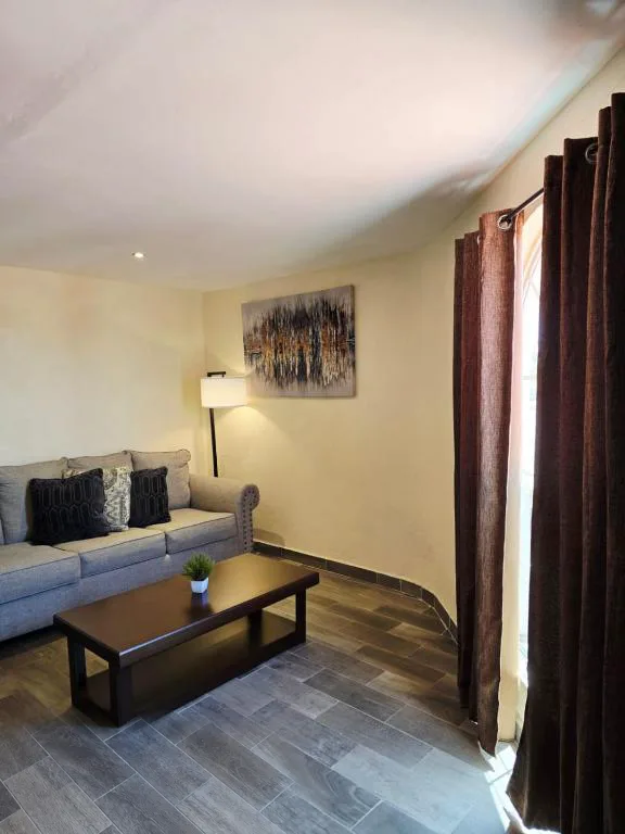 Guest lounge at Hotel Express Inn